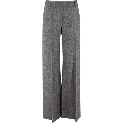 Tailored Trousers with Herringbone Pattern , female, Sizes: S, XS, M - Ermanno Scervino - Modalova