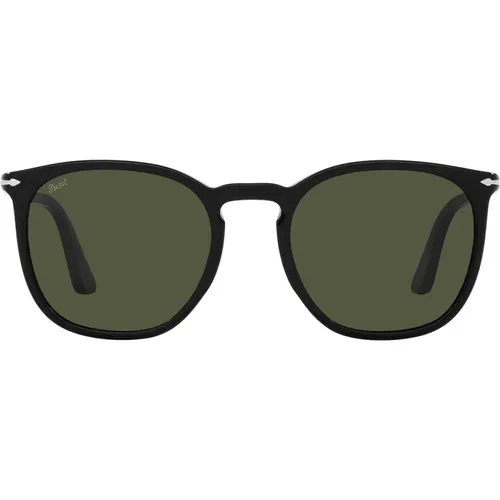Klassische quadratische Sonnenbrille , unisex, Größe: 52 MM - Persol - Modalova