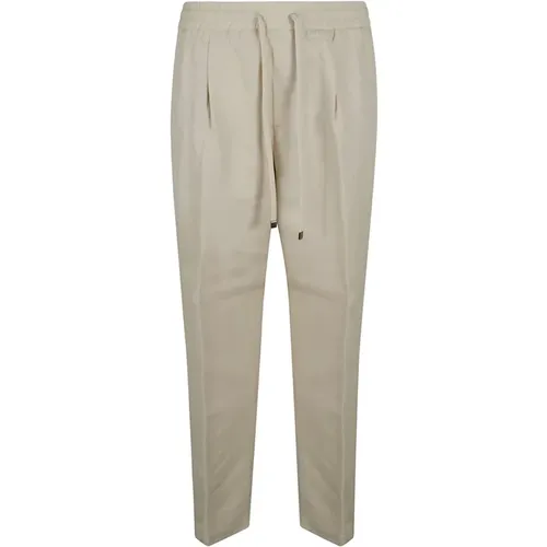 Mens Clothing Trousers Cream Noos , male, Sizes: XL - Jacob Cohën - Modalova