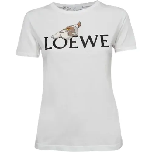 Pre-owned Cotton tops , female, Sizes: S - Loewe Pre-owned - Modalova