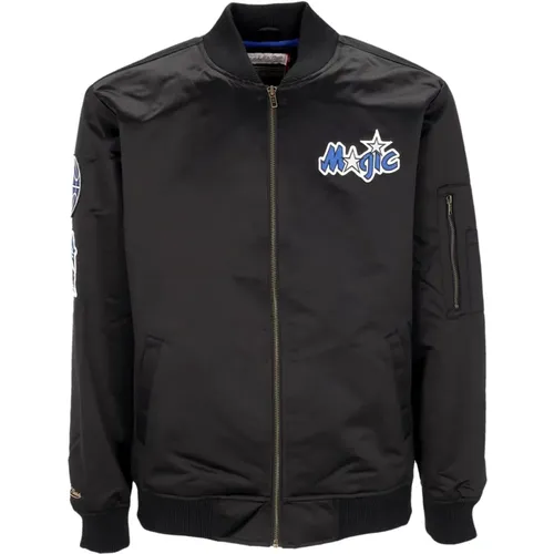 Orlando Magic NBA Bomber Jacket , male, Sizes: M, L, XL, S - Mitchell & Ness - Modalova