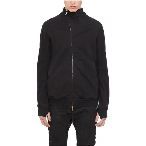 Zip-Up Sweatshirt , male, Sizes: XL - Boris Bidjan Saberi - Modalova