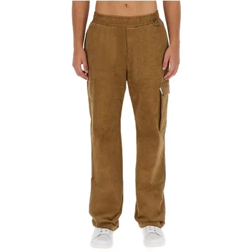 Cargo Pants Regular Fit Made in Italy , Herren, Größe: M - FAMILY FIRST - Modalova