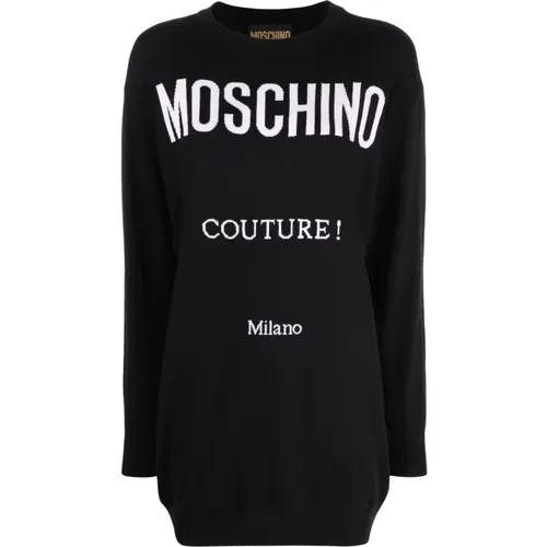 Dress , female, Sizes: L, M - Moschino - Modalova