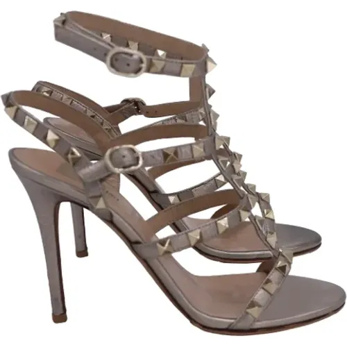 Pre-owned Leather sandals , female, Sizes: 3 UK - Valentino Vintage - Modalova