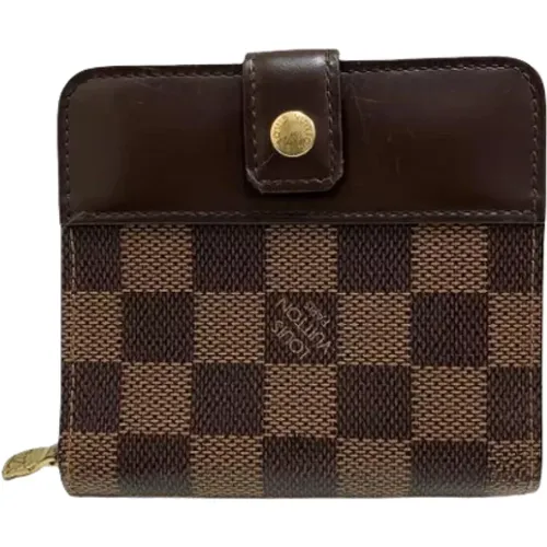 Pre-owned Canvas wallets , female, Sizes: ONE SIZE - Louis Vuitton Vintage - Modalova