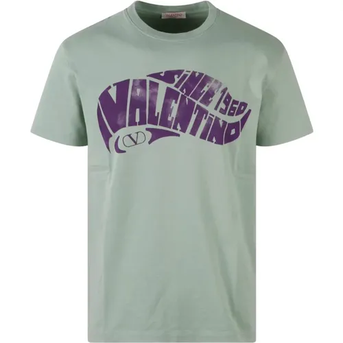 Surf Print T-Shirt Valentino - Valentino - Modalova