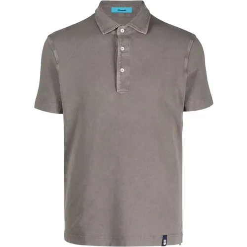 Graues T-Shirt & Polo Combo , Herren, Größe: 2XL - Drumohr - Modalova