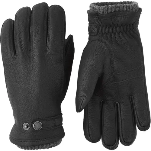 Warm Deerskin Gloves with Primaloft, , male, Sizes: 9 IN, 7 IN, 10 IN, 8 IN, 11 IN - Hestra - Modalova
