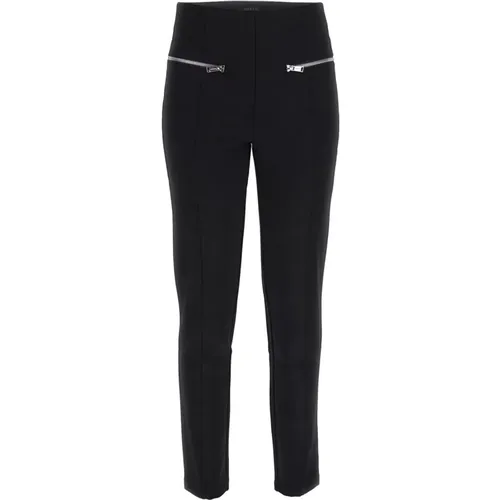 High Waist Skinny Leggings mit Taschen , Damen, Größe: L - Guess - Modalova