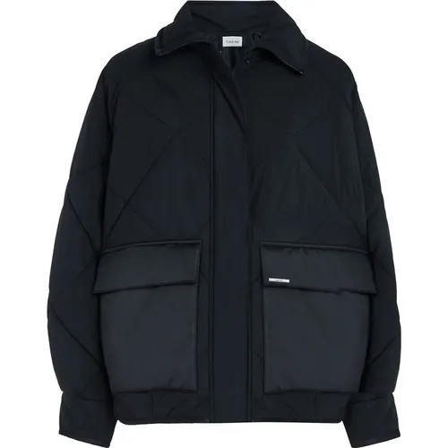Quilt Jacket , female, Sizes: S, XS - Calvin Klein - Modalova