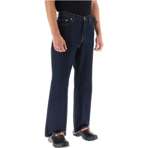 Wide Jeans , Herren, Größe: W34 - Lanvin - Modalova