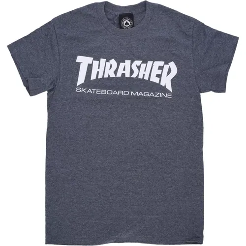 Skatemag Tee Dunkel Heather Herren T-Shirt - Thrasher - Modalova