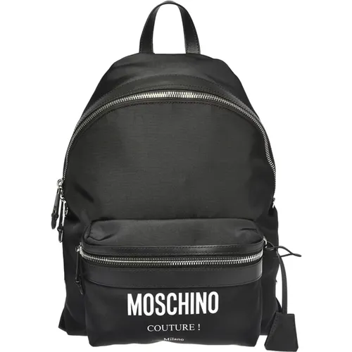 Schwarze Taschen - Stilvolle Kollektion , Herren, Größe: ONE Size - Moschino - Modalova