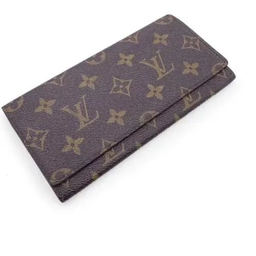 Pre-owned Leather wallets , female, Sizes: ONE SIZE - Louis Vuitton Vintage - Modalova