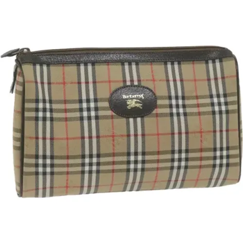 Pre-owned Canvas pouches , female, Sizes: ONE SIZE - Burberry Vintage - Modalova