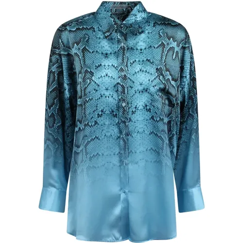 Silk shirt , female, Sizes: 2XS - Ermanno Scervino - Modalova