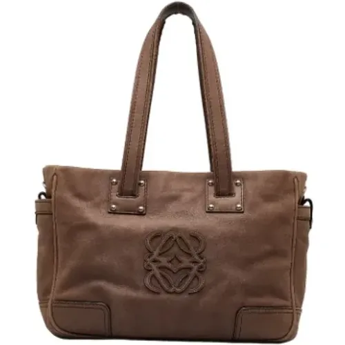Pre-owned Fabric handbags , female, Sizes: ONE SIZE - Loewe Pre-owned - Modalova