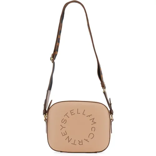 Logo Mini Kameratasche mit Getapestem Schultergurt - Stella Mccartney - Modalova