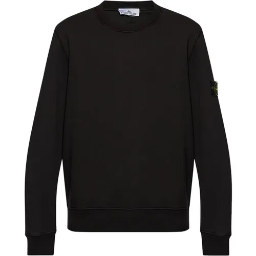 Schwarze Pullover Kollektion - Stone Island - Modalova