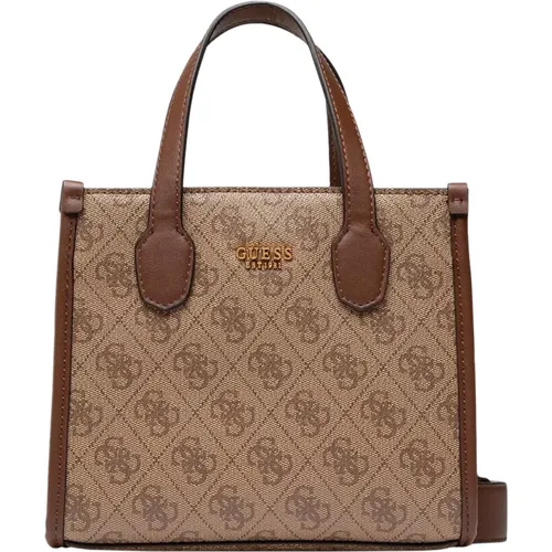 Mini 4G Handbag in Lattee , female, Sizes: ONE SIZE - Guess - Modalova