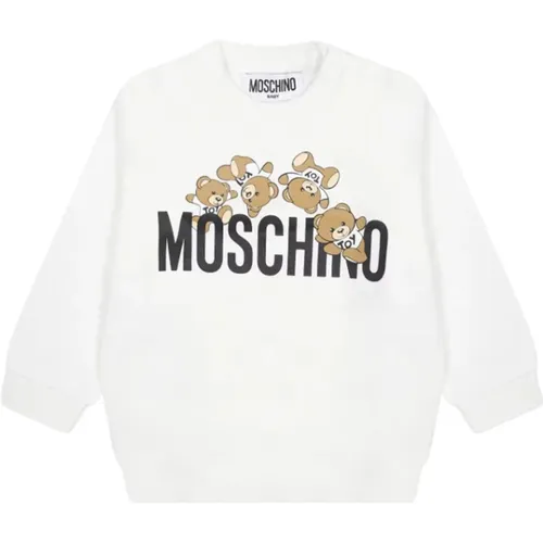 Baby Crew Neck Sweatshirt Moschino - Moschino - Modalova