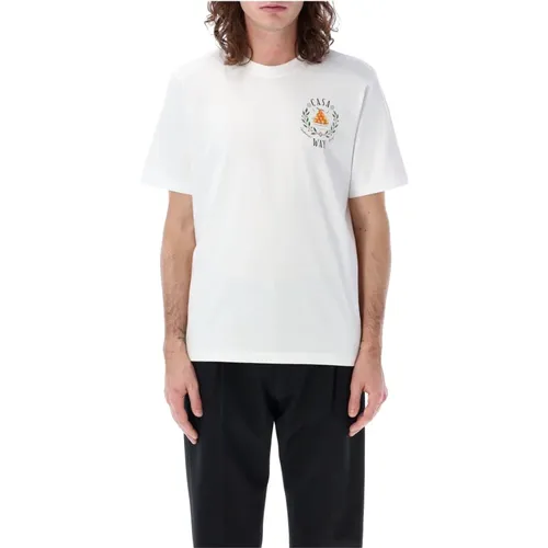 Stylisches Crewneck T-Shirt , Herren, Größe: M - Casablanca - Modalova