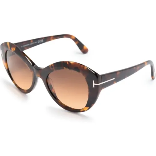 Ft1084 52F Sunglasses , female, Sizes: 52 MM - Tom Ford - Modalova