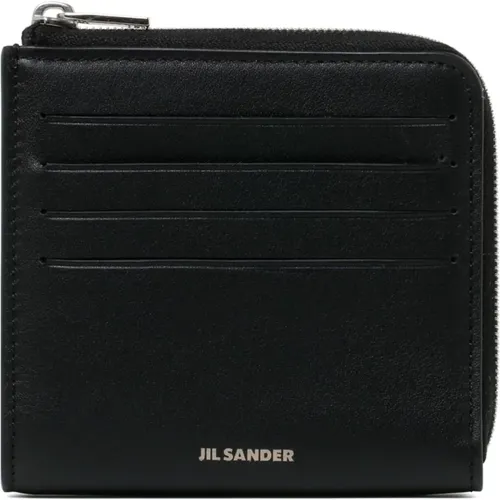 Card Slots Wallet , male, Sizes: ONE SIZE - Jil Sander - Modalova