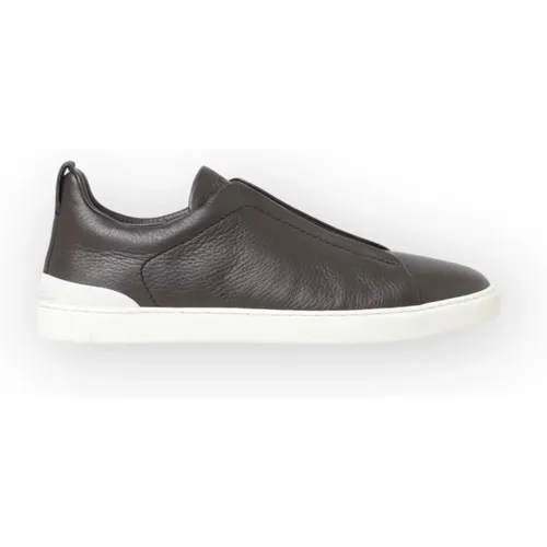 Low Top Sneaker , male, Sizes: 11 UK, 7 UK, 8 UK - Ermenegildo Zegna - Modalova