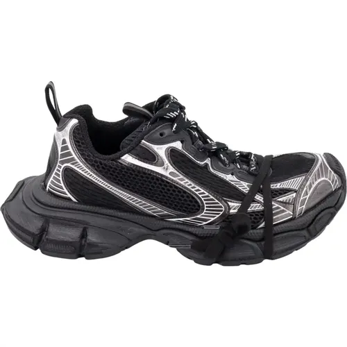 Mens Shoes Sneakers Black Ss24 , male, Sizes: 7 UK - Balenciaga - Modalova