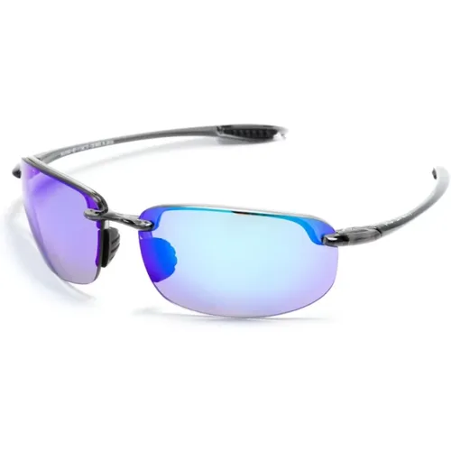 Graue Sonnenbrille für den täglichen Gebrauch , unisex, Größe: 64 MM - Maui Jim - Modalova