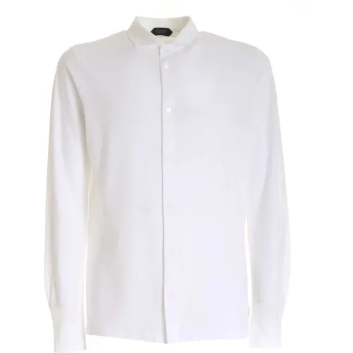 Formal Shirts , male, Sizes: 2XL, XL, 4XL, S, M - Zanone - Modalova