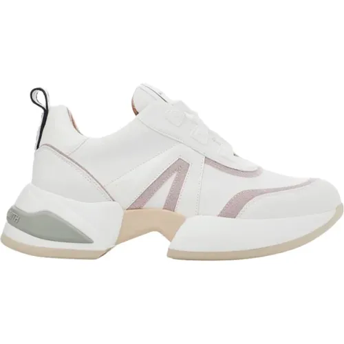 Weiße Rose Marmor Sneaker , Damen, Größe: 39 EU - Alexander Smith - Modalova