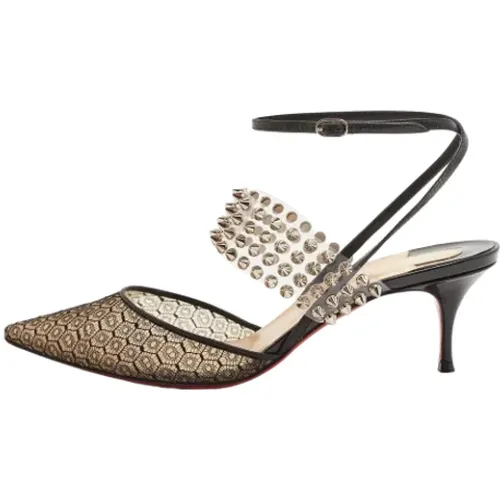 Pre-owned Lace heels , female, Sizes: 5 1/2 UK - Christian Louboutin Pre-owned - Modalova