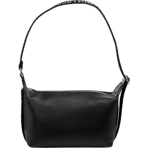 Plain Shoulder Bag with Detachable Strap , female, Sizes: ONE SIZE - Calvin Klein - Modalova