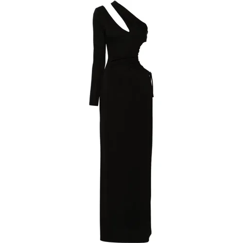 Fluid Jersey Dress , female, Sizes: S, XS, 2XS - Just Cavalli - Modalova