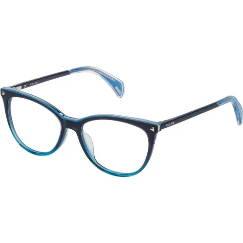 Stylish Eyeglasses Vpl736 , unisex, Sizes: 53 MM - Police - Modalova