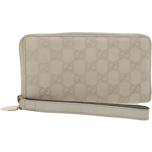 Pre-owned Canvas wallets , female, Sizes: ONE SIZE - Gucci Vintage - Modalova