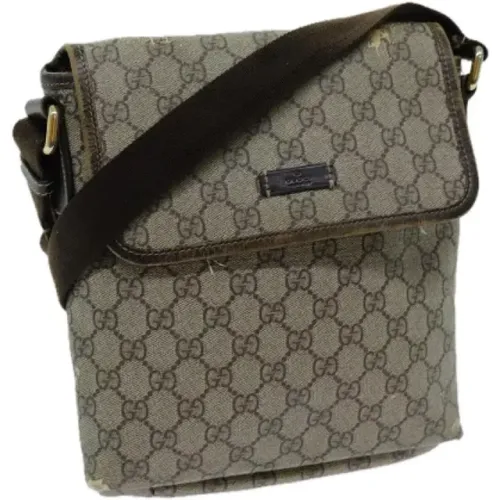 Pre-owned Canvas gucci-bags , female, Sizes: ONE SIZE - Gucci Vintage - Modalova