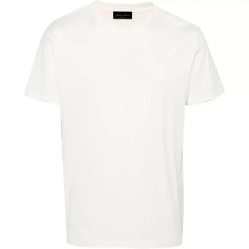 T-Shirts , male, Sizes: 3XL, XL, S, 2XL, L - Roberto Collina - Modalova