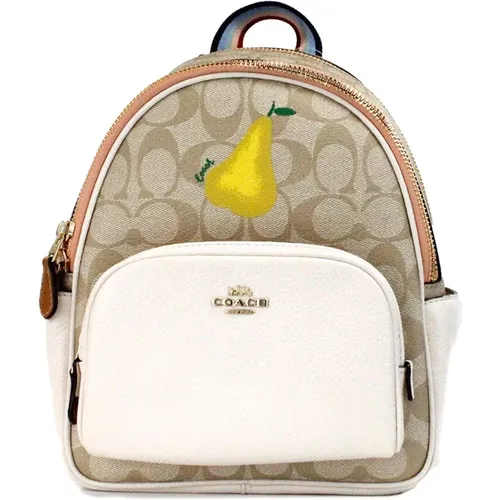 Mini Court Schmetterling Rucksack Kreide Taffy - Coach - Modalova