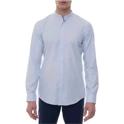 Jordi Casual Shirt, Korean Collar, Slim Fit , male, Sizes: 2XL - Boss - Modalova