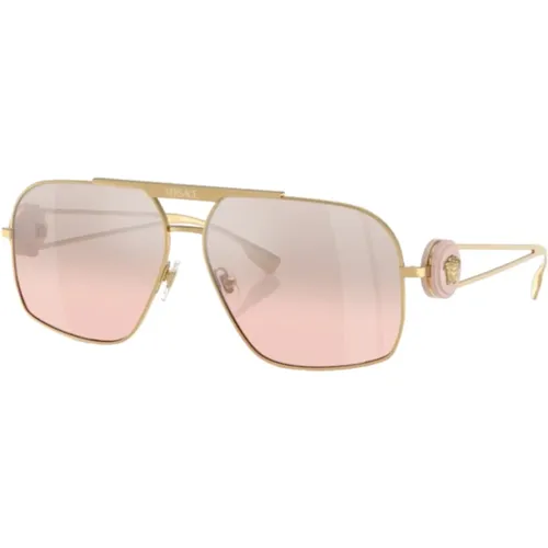 Versace Ve2269 Sonnenbrille Drop Gold - Dolce & Gabbana - Modalova