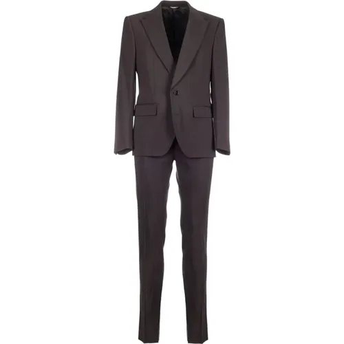 Single Breasted Suits , male, Sizes: XL, 3XL - Dolce & Gabbana - Modalova