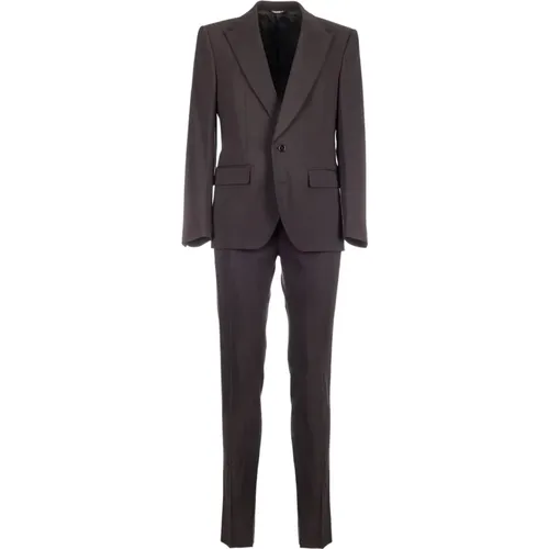 Single Breasted Suits , male, Sizes: XL, L - Dolce & Gabbana - Modalova