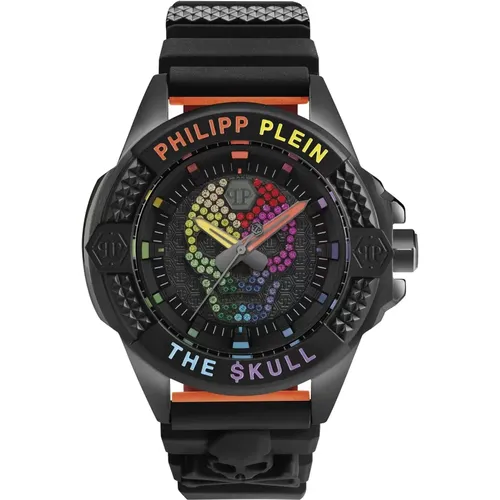 Kristall Regenbogen Schädel Uhr - Philipp Plein - Modalova