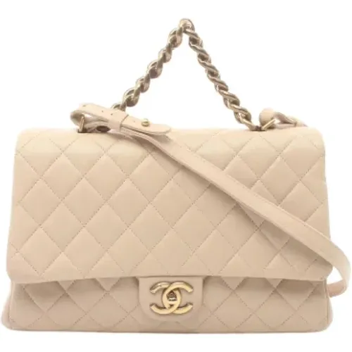 Pre-owned Leather chanel-bags , female, Sizes: ONE SIZE - Chanel Vintage - Modalova