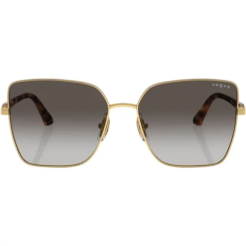 Butterfly Style Sunglasses for Women , female, Sizes: 58 MM - Vogue - Modalova