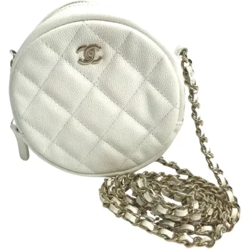 Pre-owned Leather chanel-bags , female, Sizes: ONE SIZE - Chanel Vintage - Modalova